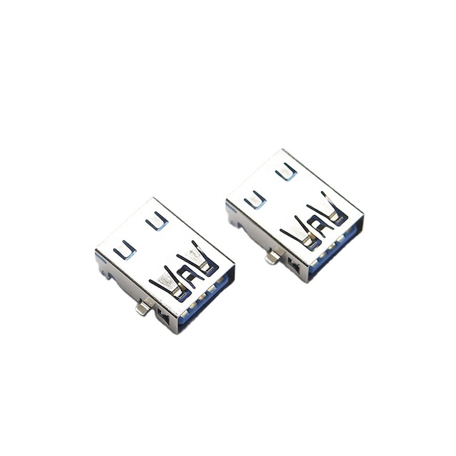 USB 3.0 AF SMD SMT 24 Pin USB Type C 1.0Mm 14Pin 24Pin Usb Female Connector Socket Sinking Plate Connector