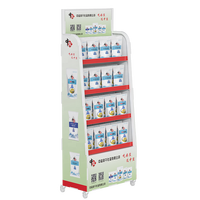 Présentoir en métal pour noix et fruits secs, étagère pour aliments, magasin de magasin,