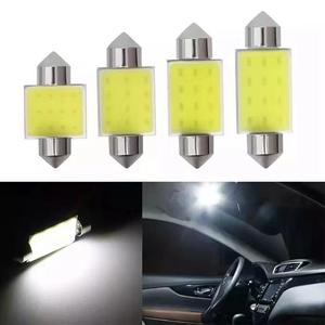 Ampoule LED T10 double pointe 12V 3W multicolore pour lecture, coffre, toit de voiture, accessoires d'éclairage intérieur 31/36/39/41mm pour voitures - Product Image 4