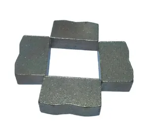 Outils diamantés Pas d'écaillage et segment de diamant en forme de M à haute efficacité pour la coupe de granit