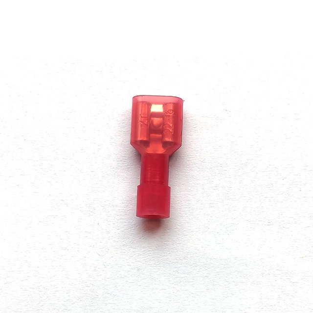 FDFN1.25-250 FDFN2-250 FDFN5.5-250 Insulated Nylon Copper Female Spade Connector Terminal for Automotive Power Wire Connections