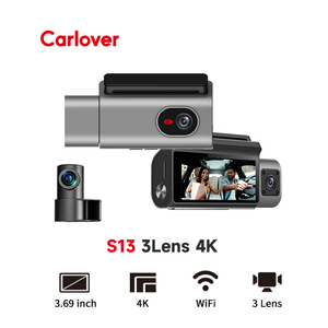 3채널 4K WIFI 전후방 트리플 차량용 비디오 레코더, 야간 시야 기능 탑재 차량 후방 카메라 포함 - Product Image 4