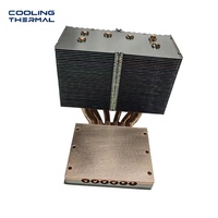 Radiateur à LED personnalisé en aluminium anodisé extrudé avec caloduc en cuivre – Fabricant de dissipateurs thermiques
