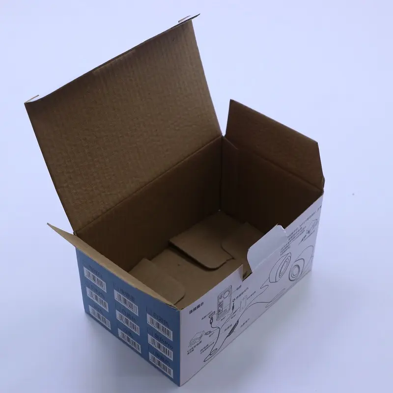 Conception libre carton ondulé pliable intelligent électronique Haut-parleurs emballage boîtes en carton ondulé mailer avec logo pour l'électronique