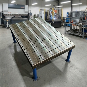 <span class=keywords><strong>Table</strong></span> <span class=keywords><strong>de</strong></span> soudage au nitruage <span class=keywords><strong>de</strong></span> qualité industrielle, plateforme 3D en acier trempé 16Mn pour l'industrie lourde - Product Image 6