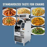 Machine de cuisson intelligente en acier inoxydable pour usage commercial, fonction autonettoyante, écran tactile numérique, électrique 380V pour cuisine centralisée