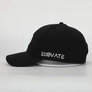 Wholesale Custom 3D Embroidery Logo 6 Panel Dad Hat High Quality Black Polyester Gorras Mens <b>Women</b> Sport Embroidery <b>Baseball</b> <b>Cap</b> - Product Image 3