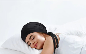 <span class=keywords><strong>Bonnet</strong></span> <span class=keywords><strong>de</strong></span> <span class=keywords><strong>nuit</strong></span> en satin à lacets pour femmes et filles, <span class=keywords><strong>bonnet</strong></span> <span class=keywords><strong>de</strong></span> <span class=keywords><strong>nuit</strong></span> sans bord, confortable, avec bande élastique réglable pour protéger les cheveux - Product Image 6