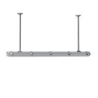 Lampe à LED étanche IP65 de type Batten avec capteur micro-ondes, télécommande, temps d'urgence de 3 heures, homologuée CB CE, éclairage industriel