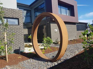 Escultura Metálica de Acero Corten para Exteriores, Personalizada, Ecológica, Clásica, para Decoración de Jardín - Product Image 5