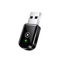 Adaptateur sans fil CarPlay Android Auto pour iPhone, convertit les systèmes de voiture filaires en intelligents, Bluetooth rapide, appairage automatique, signal stable, Wi-Fi