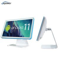 Terminal de point de vente Android 15,6 + 11,6 pouces à double écran RK3568 avec écran tactile capacitif pour la restauration, le commerce de détail et les instituts de beauté