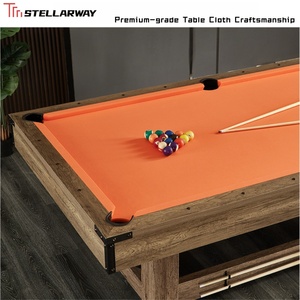 Mesa <span class=keywords><strong>de</strong></span> Billar STELLARWAY Premium Estilo <span class=keywords><strong>Roma</strong></span> <span class=keywords><strong>de</strong></span> 7/8/9 pies, Fabricada en MDF, 3 en 1, Personalizable para Sala <span class=keywords><strong>de</strong></span> Juegos/Bar/<span class=keywords><strong>Club</strong></span> - Product Image 3