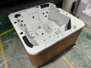 Vasca da Bagno Idromassaggio HG di Alta Qualità per Interni, Vasca Freestanding in Acrilico per 4-5 Persone, <span class=keywords><strong>Spa</strong></span> - Product Image 4