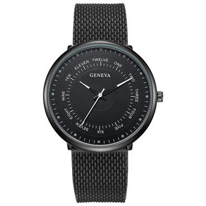 Men's <b>Wristwatches</b> Digital Quartz Business Watches Mesh Strap Fashion Men's Watches Wholesale Supply - Product Image 5