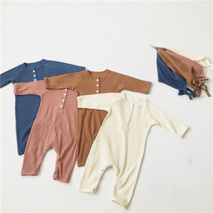 Vêtements pour enfants en coton éponge uni super doux, vêtements unisexes pour enfants, vente en gros - Product Image 6