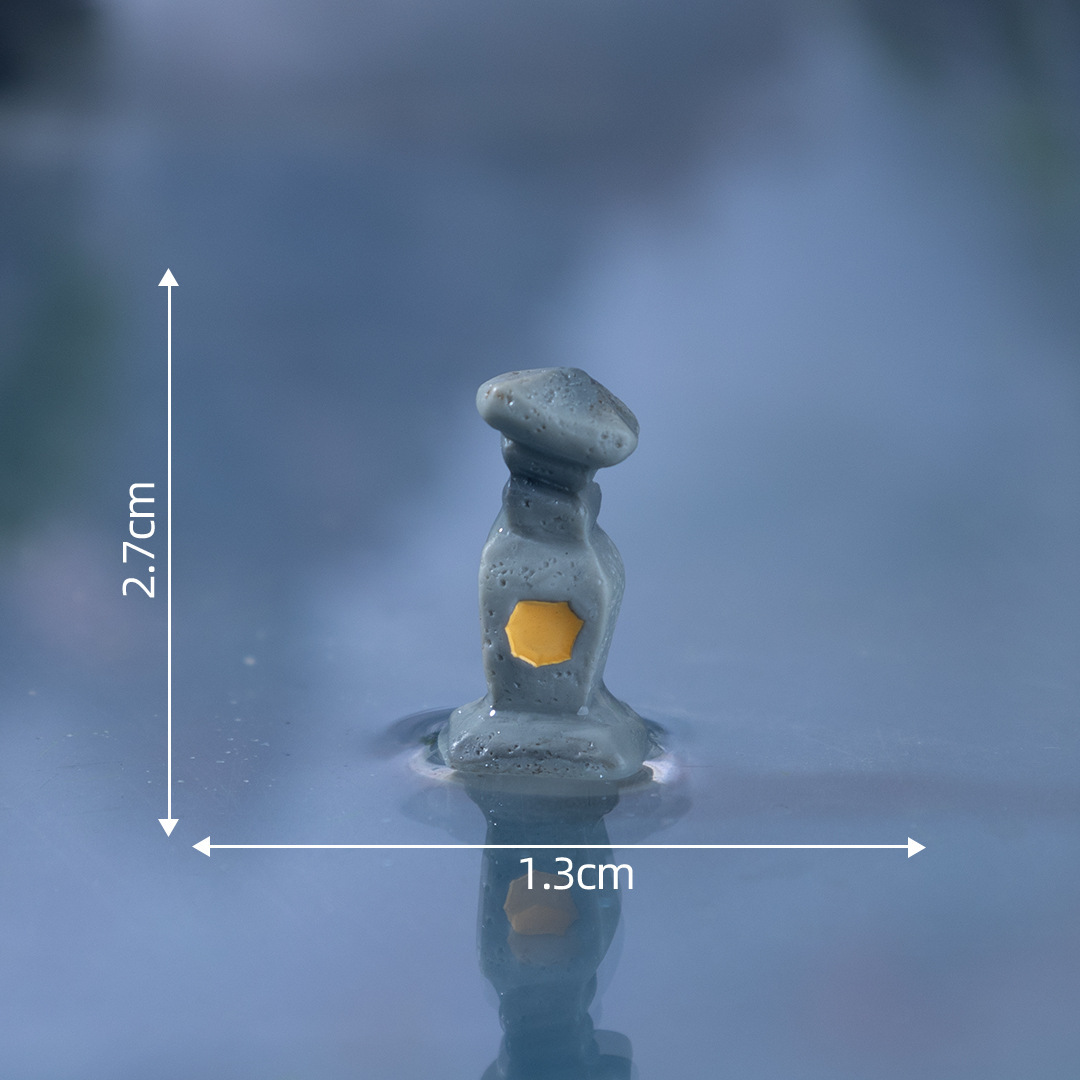 No.4 Lámparas de piedra originales