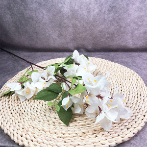 En gros Pas Cher Soie Artificielle <span class=keywords><strong>Bougainvillier</strong></span> Plante Fleur <span class=keywords><strong>Bougainvillier</strong></span> Blanc pour Arc - Product Image 1