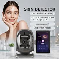 Appareil de diagnostic cutané IA avec 8 modes d'éclairage et prédiction futuriste |   Système professionnel d'imagerie faciale par apprentissage profond X3