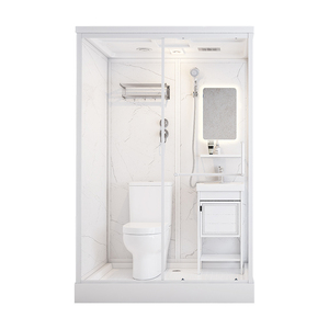 Hoàn Chỉnh Phòng Tắm Sang Trọng Phòng Tắm Di Động Tích Hợp Phòng Tắm Pod Đúc Sẵn Phòng Tắm Bluetooth Tất Cả Trong Một Phòng Tắm - Product Image 5