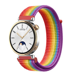 <span class=keywords><strong>Bracelet</strong></span> de <span class=keywords><strong>montre</strong></span> en nylon de remplacement de <span class=keywords><strong>18mm</strong></span> pour Huawei Watch GT 4 pour GT4 <span class=keywords><strong>Bracelet</strong></span> de <span class=keywords><strong>montre</strong></span> femme fille de 41mm avec breloque en <span class=keywords><strong>tissu</strong></span> - Product Image 6