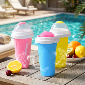 Gobelet Magique pour Slushie Congelée <span class=keywords><strong>TIK</strong></span> <span class=keywords><strong>TOK</strong></span>, Gobelet à Presser en Silicone de Qualité Alimentaire - Product Image 1