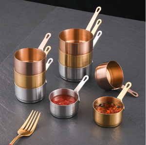 Tazón para Salsas de Acero Inoxidable, Recipiente para Vinagre, Mini Salsera, Tazones Pequeños para Salsas - Product Image 2