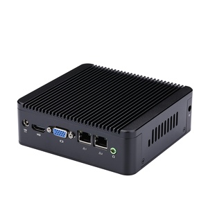Q190S Qotom Q190S มินิพีซีแบบสองพอร์ต LAN รุ่น J1900 Quad Core สูงสุด 2.42Ghz คอมพิวเตอร์ขนาดเล็กแบบไร้พัดลม - Product Image 5