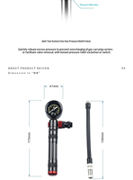 Testeur d'étanchéité B-DTH-K40-V5, système de test de fuites à refroidissement par eau de type split, manomètre de pression d'air / testeur de fuites