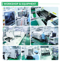 Service d'assemblage clé en main de circuits imprimés (PCB/PCBA) SMT pour l'électronique OEM, certifié ISO9001, MOQ 1 pièce, matériau de base en époxy de verre FR4