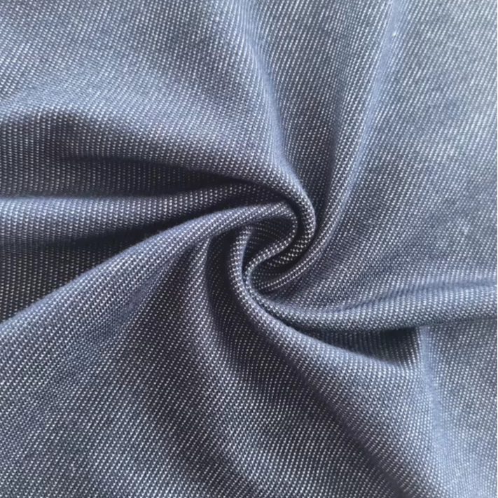 Washed Rhinestone Denim Fabric 50 Cotton