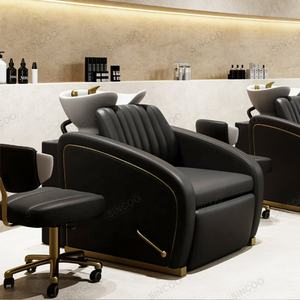 Hochwertiger Blauer Sincoo Waschsessel mit Wassersprühvorrichtung, Verstellbaren Beinen und Anpassbarer Farbe, <span class=keywords><strong>Shampoo</strong></span>-Bett - Product Image 2