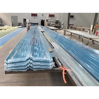 Vente directe d'usine de plaques de toiture en fibre de verre pour ateliers chimiques et usines à structure métallique
