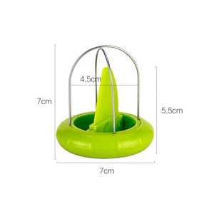 Cortador de kiwi manual de acero inoxidable, pelador de frutas creativo desmontable, herramienta de cocina para ensaladas, utensilio para pelar limones, 1 unidad - Product Image 6