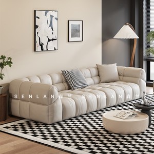 Bán buôn màu đen ghế chính hãng da bò da <span class=keywords><strong>sofa</strong></span> Set ý <span class=keywords><strong>sofa</strong></span> sang trọng cho phòng khách - Product Image 4