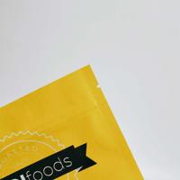 Sac en mylar de feuille d'aluminium en nylon à fermeture éclair de qualité alimentaire avec impression personnalisée Sac d'emballage en aluminium avec pochette plate en plastique à fermeture éclair