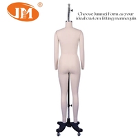 Mannequin de couture professionnel pour femme, taille EU 36, corps entier, réglable, pour la création de patrons de mode et la découpe de vêtements.
