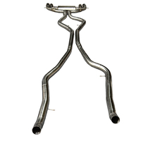 Système d'échappement en acier inoxydable Performance Catback pour BMW X5M X6M F85 F86 2015-2019 Silencieux avec valve Catback