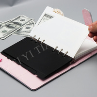 Diviseurs d'enveloppes à monnaie PP personnalisées Portefeuille sans zip Enveloppes à argent Système d'enveloppes budgétaires Organisateurs de trésorerie Budgétisation Diviseur de poche