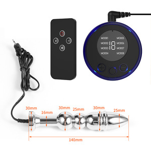 Männliche und weibliche sexuelle Lust <span class=keywords><strong>Anal</strong></span> Elektro stimulation Mastur bator Orgasmus Metalle lektrode <span class=keywords><strong>Anal</strong></span> <span class=keywords><strong>Plug</strong></span> Vaginal <span class=keywords><strong>Plug</strong></span> - Product Image 6