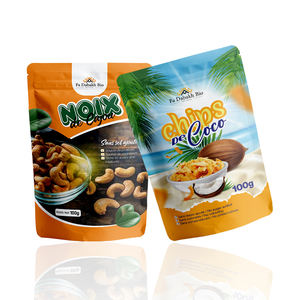 Impression personnalisée Feuille de qualité supérieure Réutilisable Chips de <span class=keywords><strong>Coca</strong></span> Fruits Noix Bonbons Gummy Snack Supplément Pochette d'emballage debout Sac en Mylar - Product Image 5