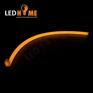 Tira de luces LED de neón, impermeable IP67, 12V, 24V, SMD2835, tamaño grande, 30x20mm, 120 Led, Color blanco, CCT, RGB, Flexible, de silicona