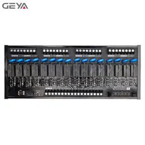 Geya FY-T73-1C-12V 24V 1-kanaals Relaismodule Ac/Dc 24V 12V 230vac Din Rail Gemonteerde Relaisbesturing Timermodule