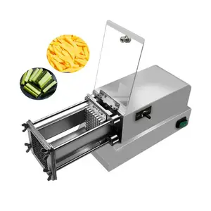 Electric Automatic Potato Chips Making Machine Fresh Potato Carrot Cutter Sweet Potato Slicer Machine
