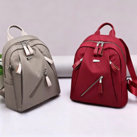 Sac à dos unisexe décontracté pour ordinateur portable avec fermeture éclair, doublure en polyester, idéal pour l'université, l'école, les voyages – Tendance et Pratique
