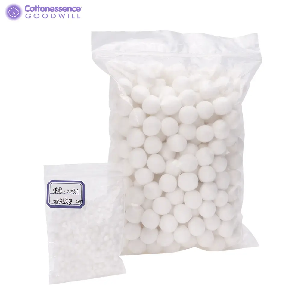 Bola de algodão esterilizada premium, bolas esterilizadas de lã