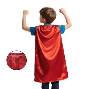 Childrens Cape Superhero Role Play Costume Batman Theme Party Dress Up Toy For Kids Stage Performance - Product Image 2