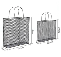 Porte-magazines et porte-documents, en fil métallique, présentoir, vente en gros, 1 pièce