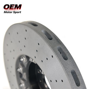 Disques de frein carbone-céramique OEM MOTOR SPORT compatibles avec l'Audi A6 C7 Avant RS6 Quattro haute performance - Product Image 5