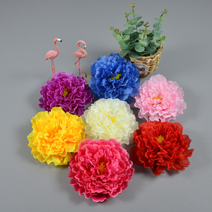 <span class=keywords><strong>Precio</strong></span> al por mayor de fábrica, tacto colorido Real, peonía grande, cabezas de flores artificiales personalizadas, decoración del hogar - Product Image 1